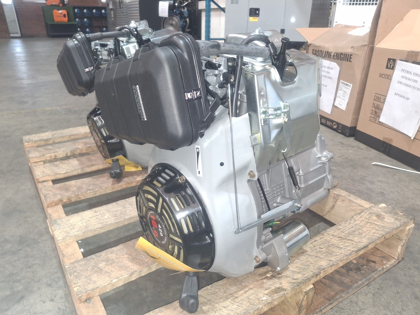 BP6500-OP - 16HP Petrol Engine Complete (GENERATOR USE)