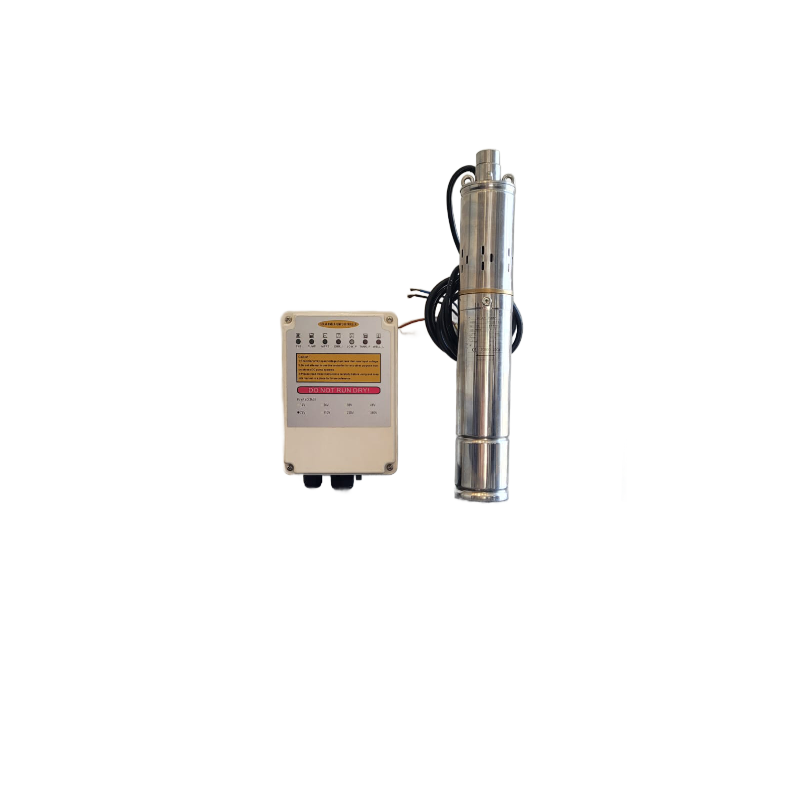 50m Solar Borehole Pump (Excl Panel)