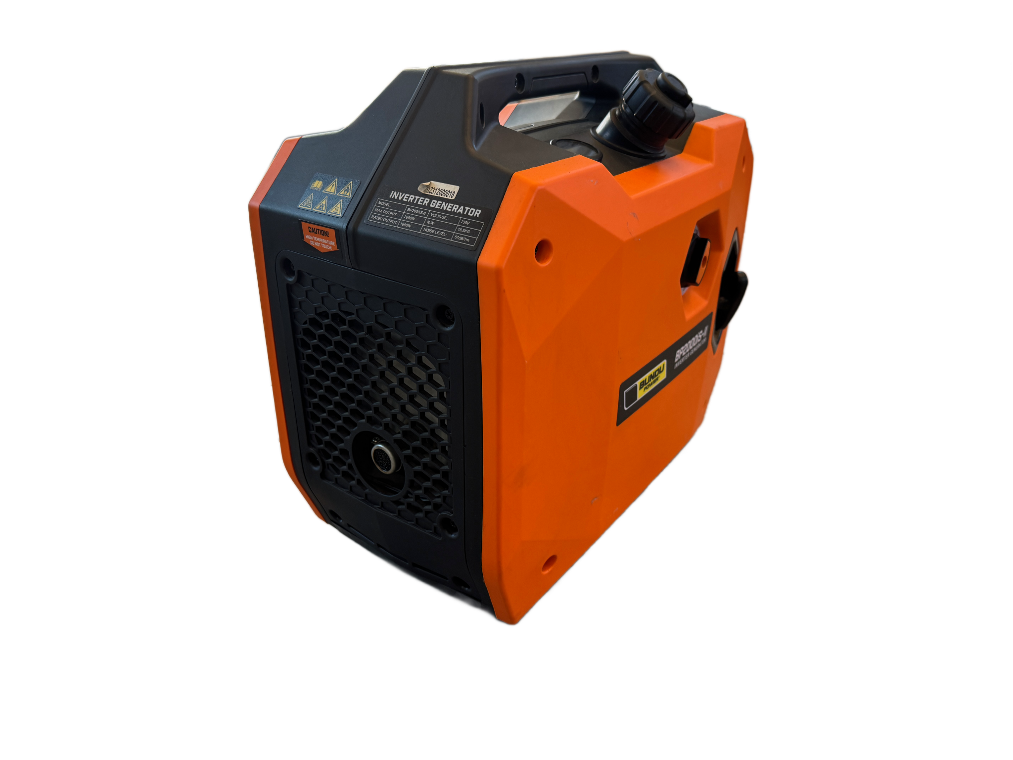 2 kVA Silent Petrol Generator - Bundu Power - BP2000IS-II Inverter Type