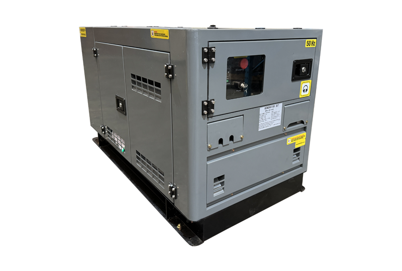 10 kVA Silent Diesel Generator - Single Phase - BUD10S - 1500RPM