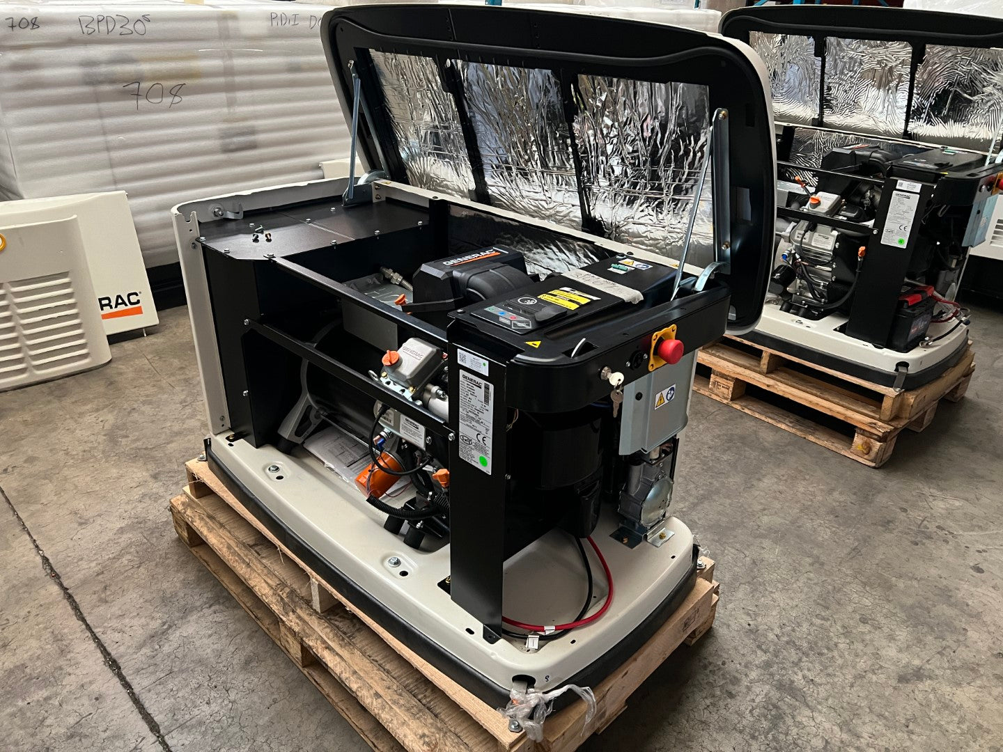 Generac BP10S-G Pre-Owned Generator - 51 Hours