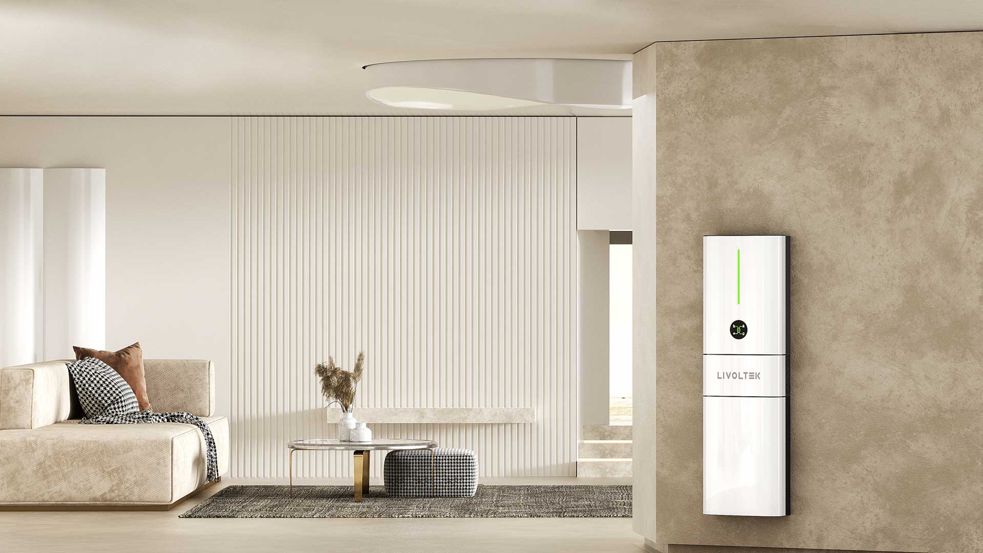 Livoltek ESS-5K - 5kW All-In-One Inverter System + 4 x Solar Panels Livoltek