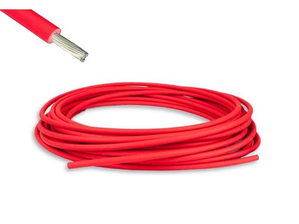 6mm PV Solar Cable - RED SOLAR CABLE - 6MM2CPV-RED