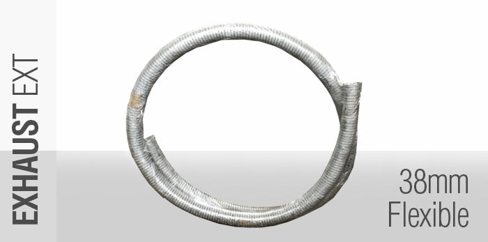 Exhaust Extension - EX-FLEX 38MM - Bundu Power Bundu Power