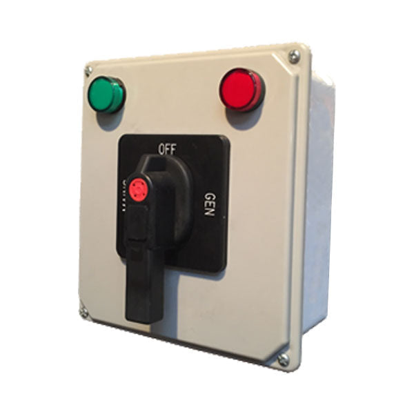 Manual Change Over Switch - 160A, 4 Pole, Three Phase - Bundu Power