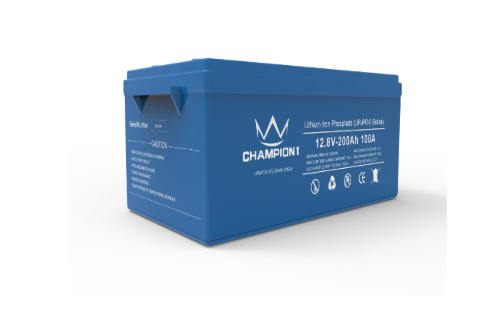 Lithium battery 200Ah 12v (2.4kWh) - VC12200