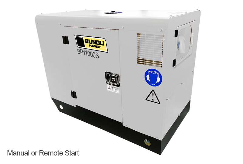 11 kVA Silent Diesel Generator - Bundu Power - BP11000S 3000RPM