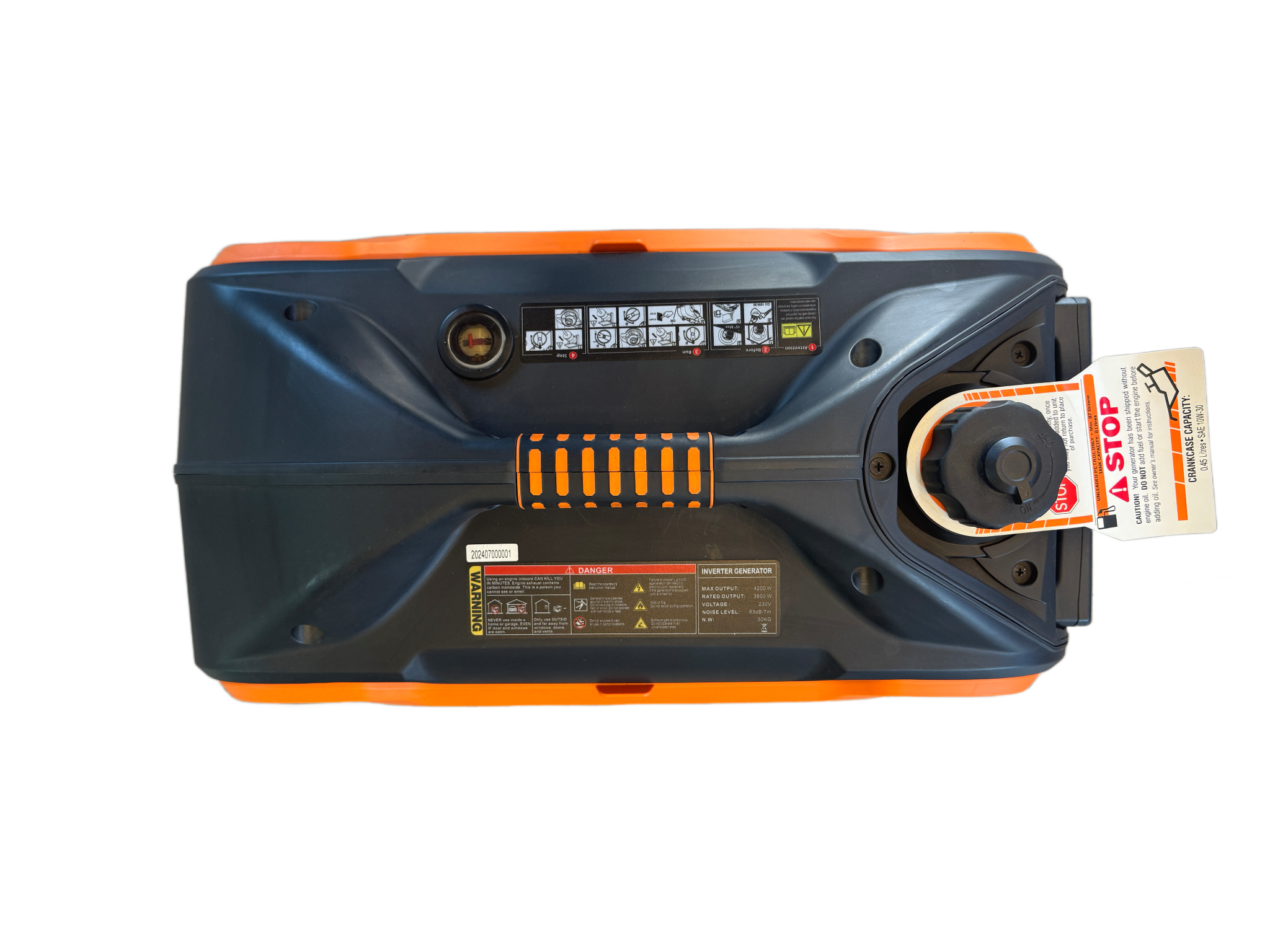4.2 kVA Silent Petrol Generator - Bundu Power - BP4500ISE-PRO Inverter Type