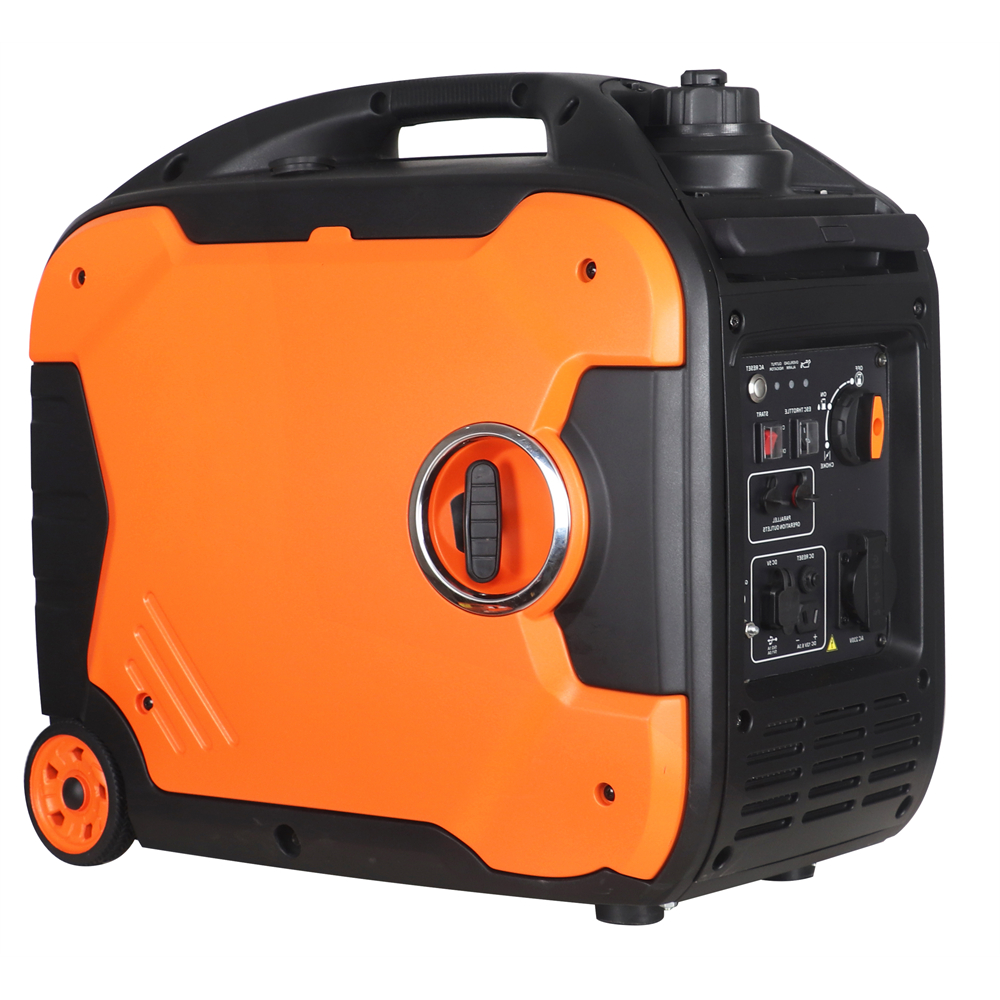 Side Views 4kW Petrol Generator inverter type