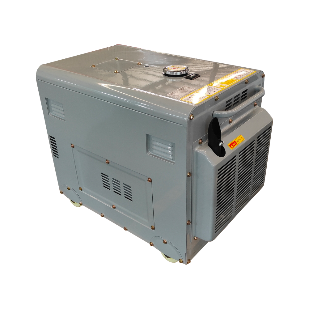 Back View of 5kVA Diesel Generator