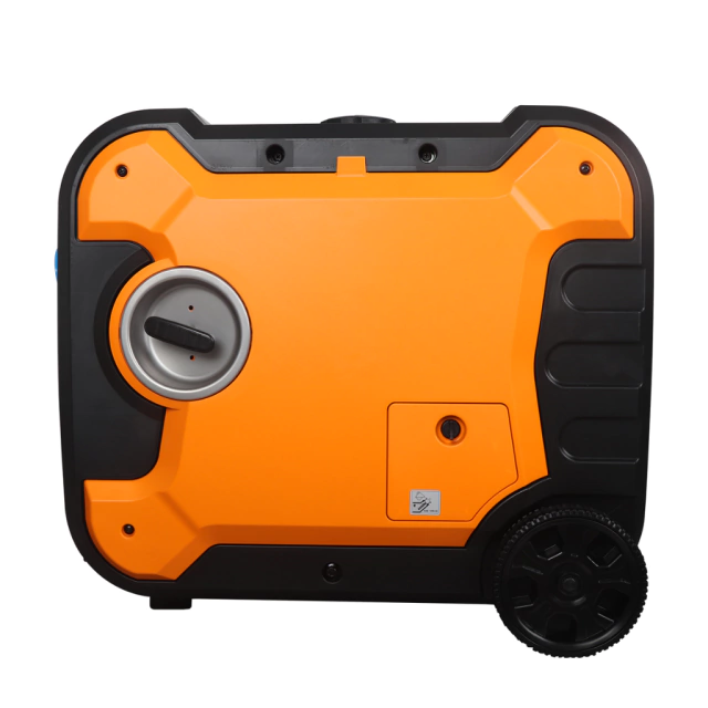 6kVA Silent Petrol Generator side view Bundu Power