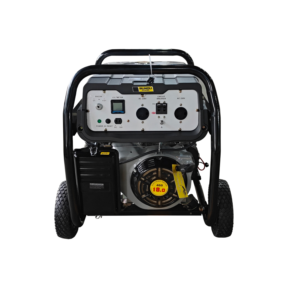 8.0 kVA Open Petrol Generator - Bundu Power - BP8000-OP Open Type Generator