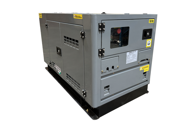 16 kVA Silent Diesel Generator - Single Phase - BUD16S - 1500RPM