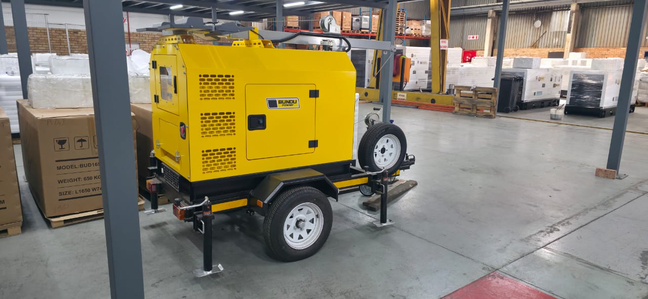 7kVA Yanmar Diesel Mobile Lighting Tower