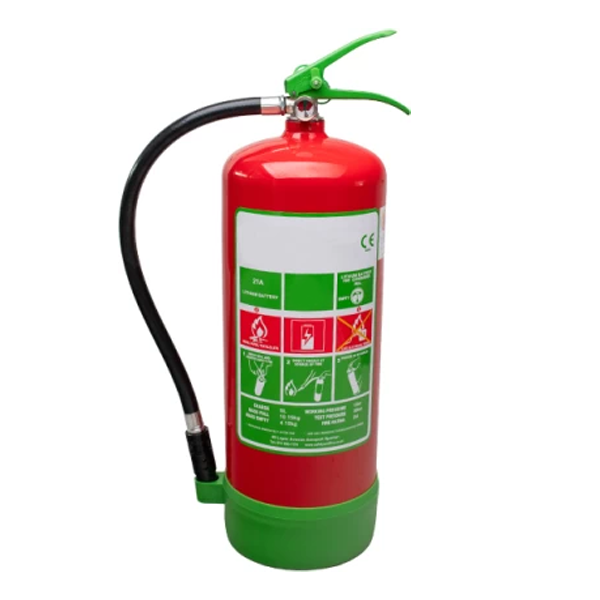 Lithium Battery Fire Extinguisher (9L) – PED 2014/68/EU Certified