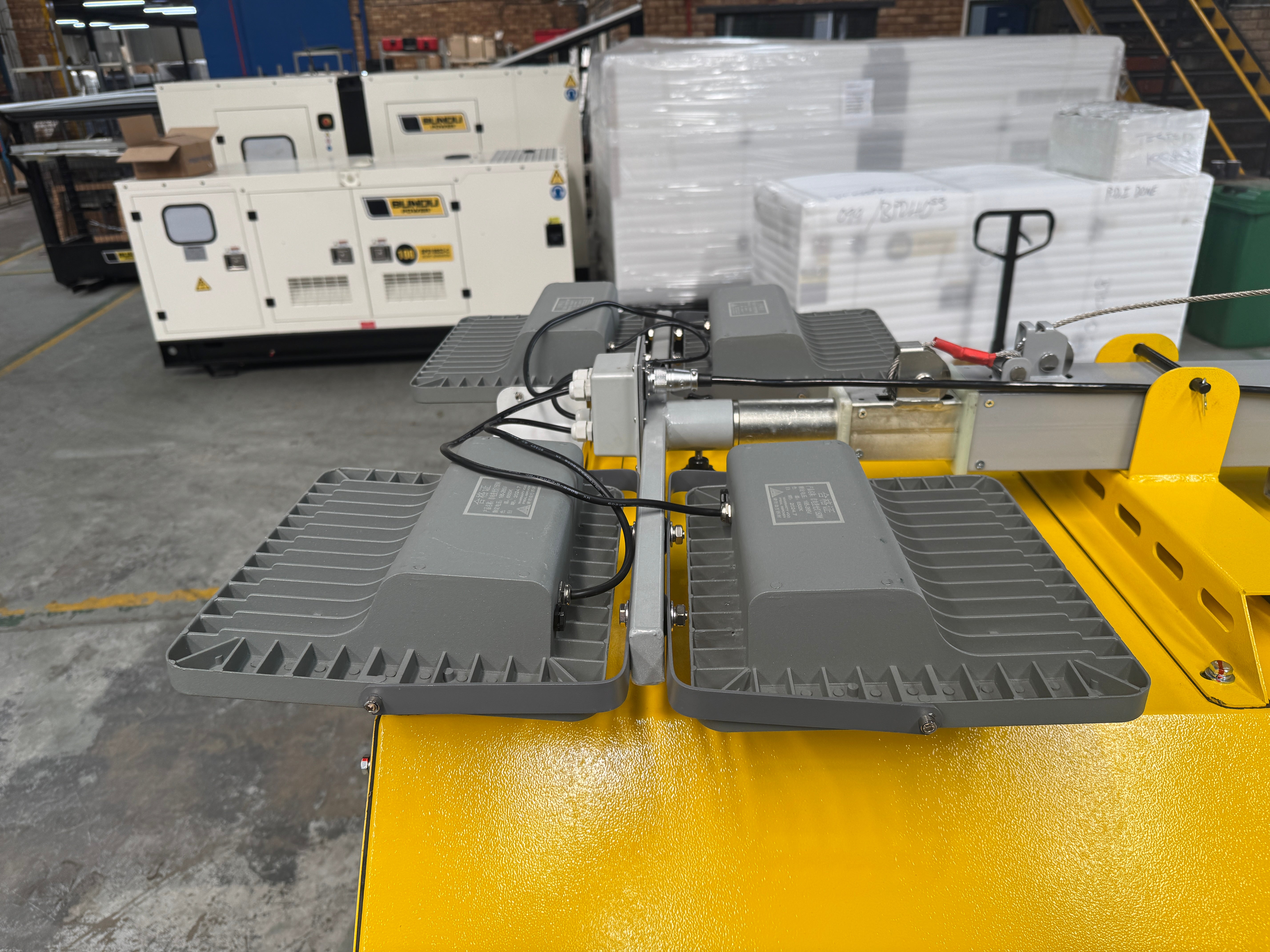 7kVA Yanmar Diesel Mobile Lighting Tower