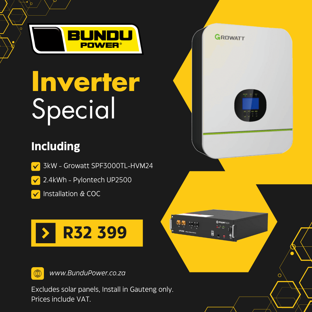 3kW Inverter & Battery Special - Installed