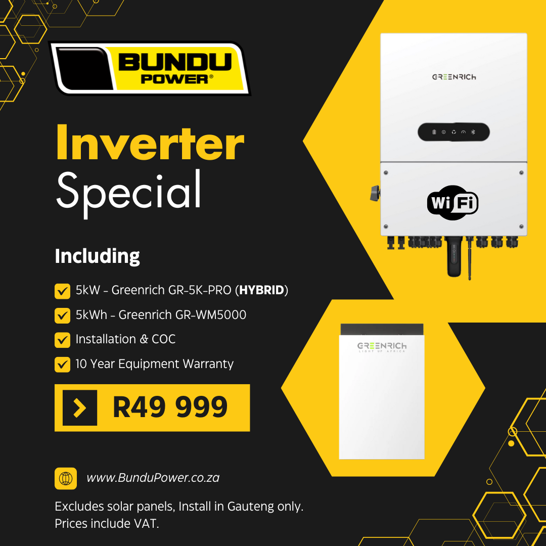 5kW Hybrid Inverter & Battery Special - Installed