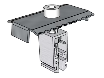 Solar Panel Mounting Kit - Tile Roof - 6 x Panels 535w - 550w (Panels excluded)